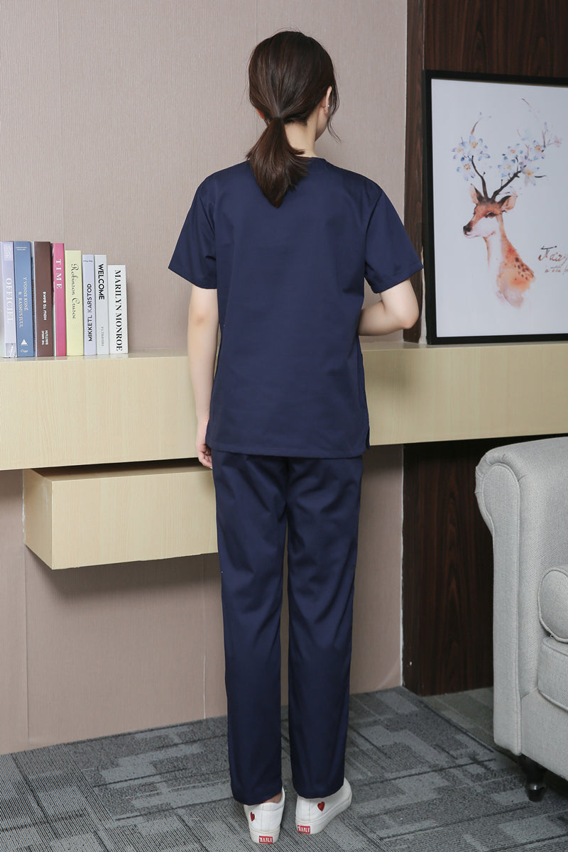 Doctor Nurse Overalls Long Sleeve Suit - Supreme scrub Boutique