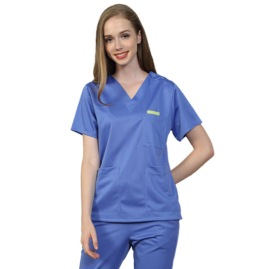 Nurse Work Clothes Isolation Gown Split Suit - Supreme scrub Boutique