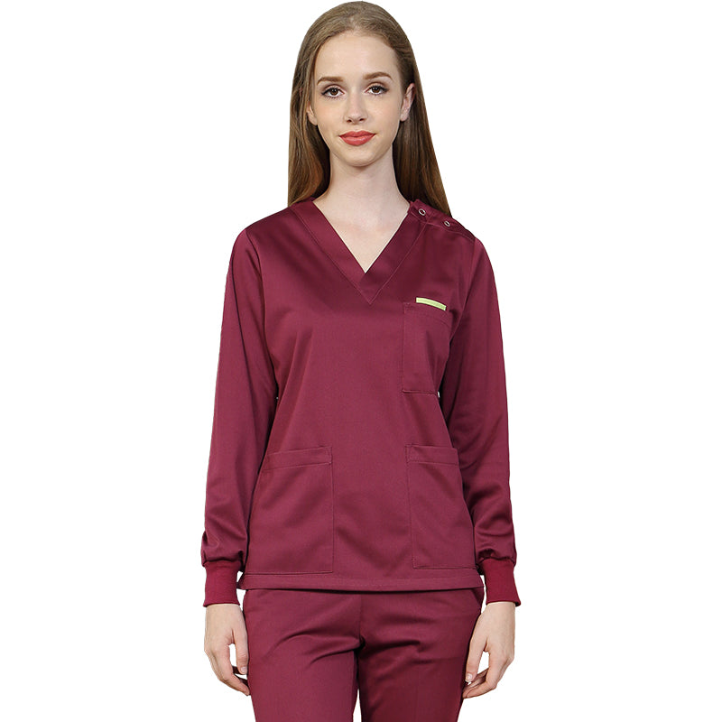 Nurse Work Clothes Isolation Gown Split Suit - Supreme scrub Boutique